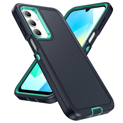 For Samsung Galaxy A16 4G / 5G Case PC+Silicone+EVA 3-in-1 Shockproof Phone Cover