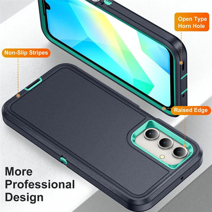 For Samsung Galaxy A16 4G / 5G Case PC+Silicone+EVA 3-in-1 Shockproof Phone Cover