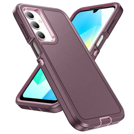 For Samsung Galaxy A16 4G / 5G Case PC+Silicone+EVA 3-in-1 Shockproof Phone Cover