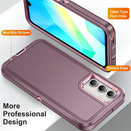 For Samsung Galaxy A16 4G / 5G Case PC+Silicone+EVA 3-in-1 Shockproof Phone Cover
