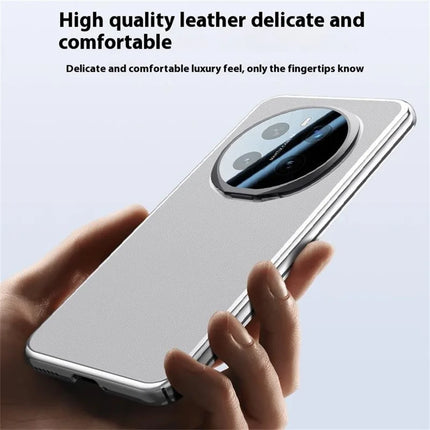 For Honor Magic7 Pro 5G Case with Lens Guard Kickstand Anti Drop TPU+PU Phone Back Cover