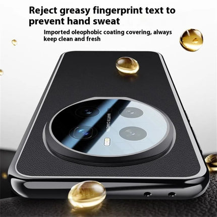 For Honor Magic7 Pro 5G Case with Lens Guard Kickstand Anti Drop TPU+PU Phone Back Cover
