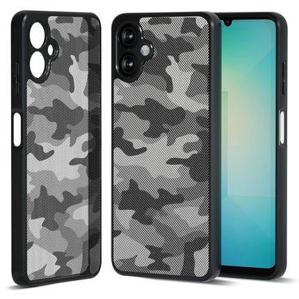 IBMRS For Samsung Galaxy A06 Case TPU + PC Heavy Duty Shockproof Phone Cover Camera Protection - Artistic Camouflage