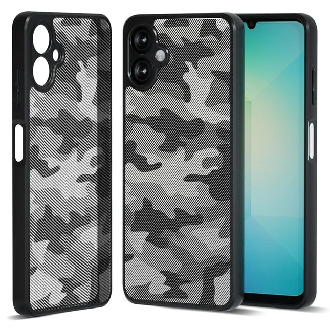 IBMRS For Samsung Galaxy A06 Case TPU + PC Heavy Duty Shockproof Phone Cover Camera Protection - Artistic Camouflage