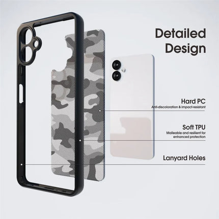 IBMRS For Samsung Galaxy A06 Case TPU + PC Heavy Duty Shockproof Phone Cover Camera Protection