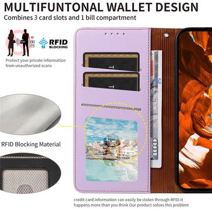 For Google Pixel 9 Case RFID Blocking Leather Wallet Flip Phone Cover with Wrist Strap