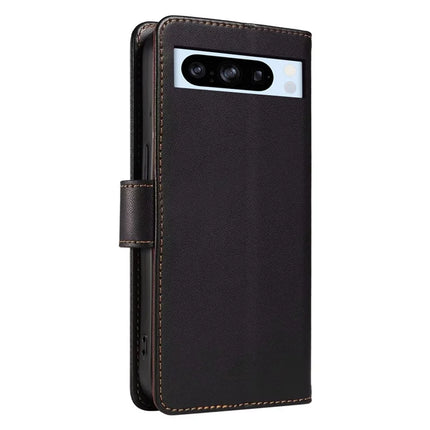 For Google Pixel 8 Pro Case RFID Blocking Leather Wallet Flip Phone Cover with Wrist Strap