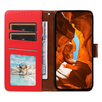 For Google Pixel 7a Case RFID Blocking Leather Wallet Flip Phone Cover with Wrist Strap