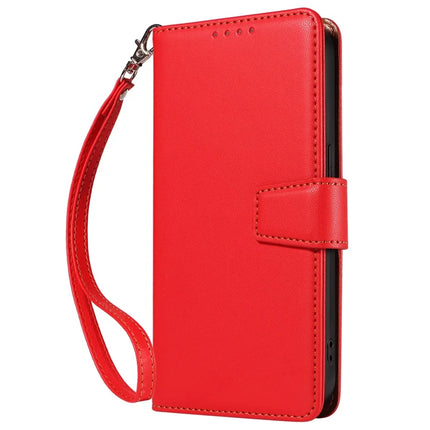 For Google Pixel 7a Case RFID Blocking Leather Wallet Flip Phone Cover with Wrist Strap