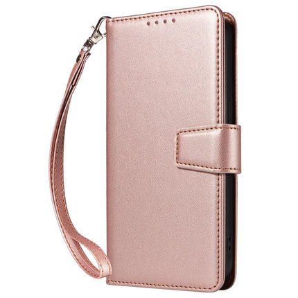 For Google Pixel 7a Case RFID Blocking Leather Wallet Flip Phone Cover with Wrist Strap