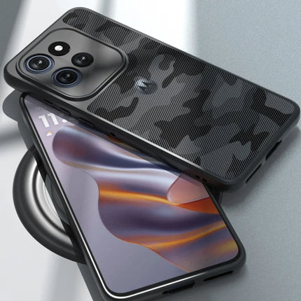 IBMRS For Motorola Edge 50 Neo 5G / S50 5G Case TPU + PC Heavy Duty Shockproof Phone Cover Camera Protection