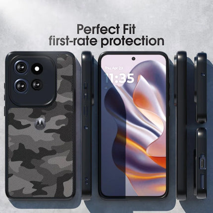 IBMRS For Motorola Edge 50 Neo 5G / S50 5G Case TPU + PC Heavy Duty Shockproof Phone Cover Camera Protection