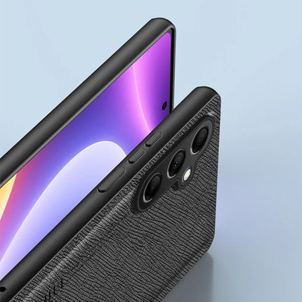 For Samsung Galaxy A16 5G  /  4G Case Cross Texture Leather+TPU Phone Cover Support Magnetic Car Holder