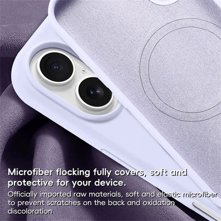 For iPhone 16 Plus Case Compatible with MagSafe Liquid Silicone Anti-Drop Phone Cover