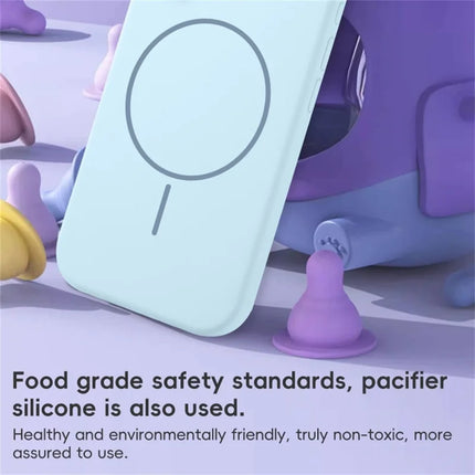 For iPhone 16 Pro Max Case Compatible with MagSafe Liquid Silicone Anti-Drop Phone Cover
