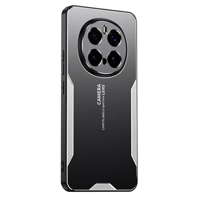 For Honor Magic7 Pro 5G Phone Case Aluminium Alloy TPU PC Back Cover - Silver