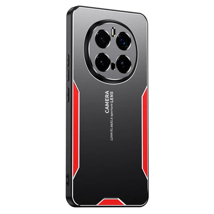 For Honor Magic7 Pro 5G Phone Case Aluminium Alloy TPU PC Back Cover - Red