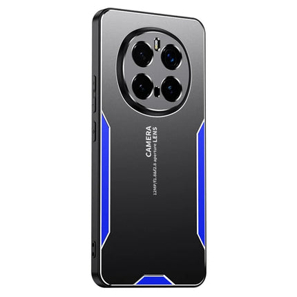 For Honor Magic7 Pro 5G Phone Case Aluminium Alloy TPU PC Back Cover - Blue