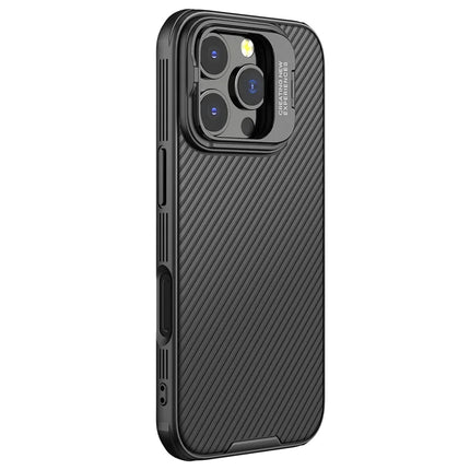 NILLKIN Camshield Prop Series for iPhone 16 Pro Max Case Compatible with MagSafe TPU+PC Phone Cover with Lens Frame