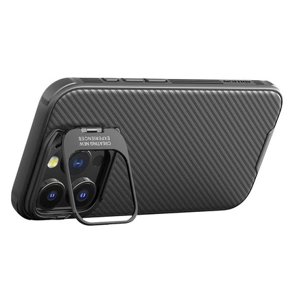 NILLKIN Camshield Prop Series for iPhone 16 Pro Max Case Compatible with MagSafe TPU+PC Phone Cover with Lens Frame
