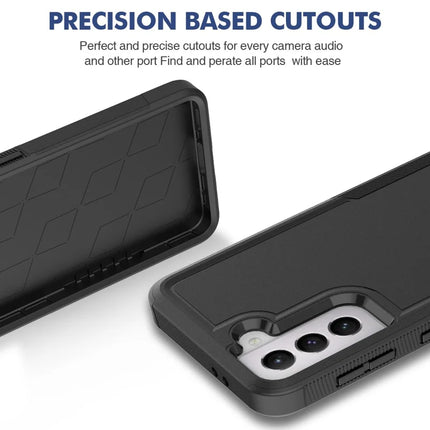 For Samsung Galaxy S21 5G / S21 4G Case 2-in-1 PC+TPU Shockproof Phone Cover