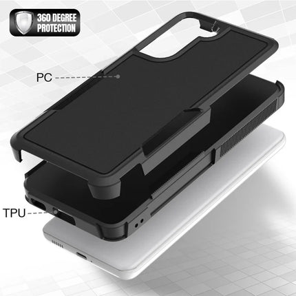 For Samsung Galaxy S21 5G / S21 4G Case 2-in-1 PC+TPU Shockproof Phone Cover