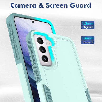 For Samsung Galaxy S21 5G / S21 4G Case 2-in-1 PC+TPU Shockproof Phone Cover