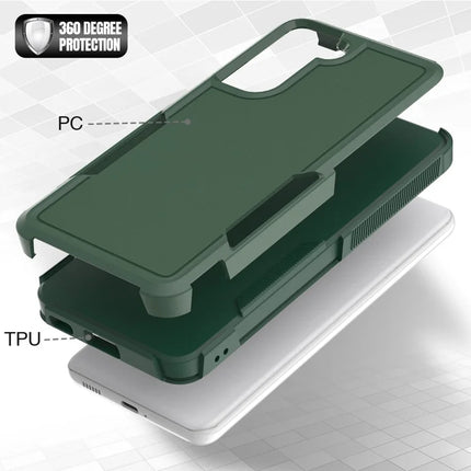 For Samsung Galaxy S21 5G / S21 4G Case 2-in-1 PC+TPU Shockproof Phone Cover