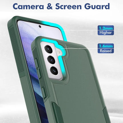 For Samsung Galaxy S21 5G / S21 4G Case 2-in-1 PC+TPU Shockproof Phone Cover
