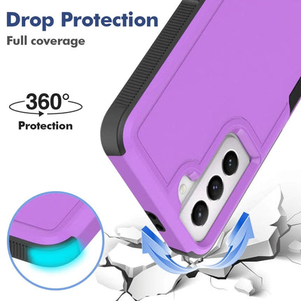 For Samsung Galaxy S21 5G / S21 4G Case 2-in-1 PC+TPU Shockproof Phone Cover