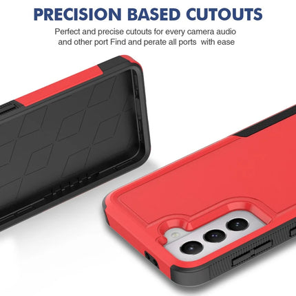For Samsung Galaxy S21 5G / S21 4G Case 2-in-1 PC+TPU Shockproof Phone Cover