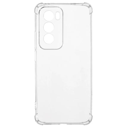 For Oppo Reno12 5G (Global) Phone Case Reinforced Four Corner Anti-Drop Clear TPU Cover
