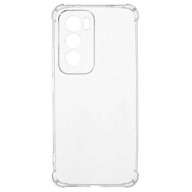 For Oppo Reno12 5G (Global) Phone Case Reinforced Four Corner Anti-Drop Clear TPU Cover