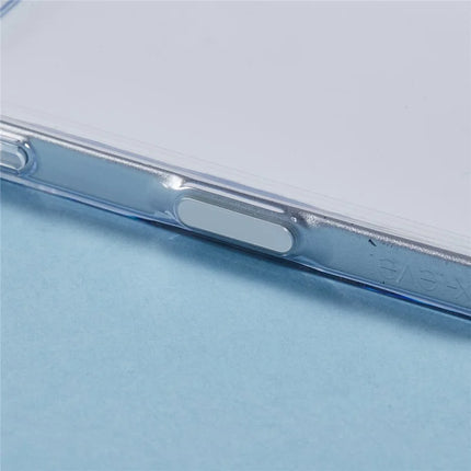 X-LEVEL For iPhone 16 Pro Phone Case TPU+PC Clear Back Cover with Camera Control Button