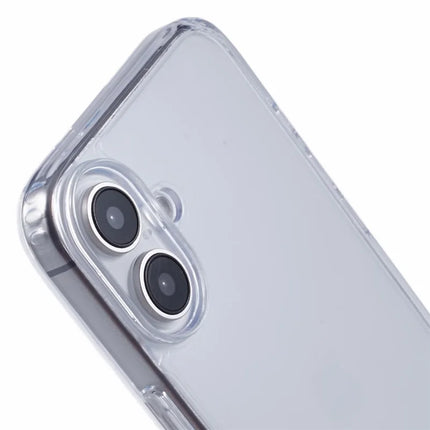 X-LEVEL For iPhone 16 Plus Phone Case TPU+PC Clear Back Cover with Camera Control Button