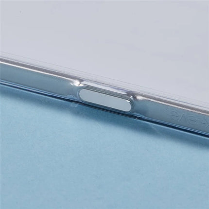 X-LEVEL For iPhone 16 Plus Phone Case TPU+PC Clear Back Cover with Camera Control Button