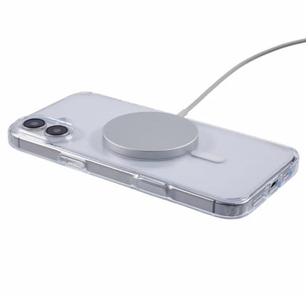X-LEVEL For iPhone 16 Plus Case Compatible with MagSafe TPU+PC Clear Back Cover with Camera Control Button