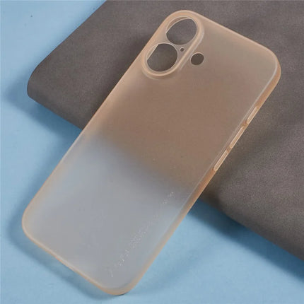 X-LEVEL For iPhone 16 Case Hard PP Matte Phone Cover 0.18mm Ultra-Thin