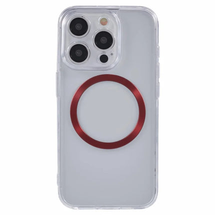 ShopCaseCart Premium Protective iPhone 15 Pro Protective cover Compatible with MagSafe CD Vein TPU+Acrylic Phone Guard