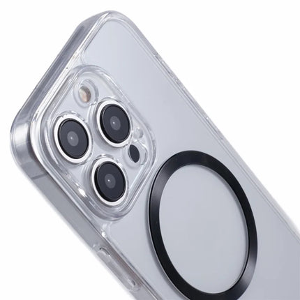 ShopCaseCart Premium Protective iPhone 15 Pro Protective cover Compatible with MagSafe CD Vein TPU+Acrylic Phone Guard