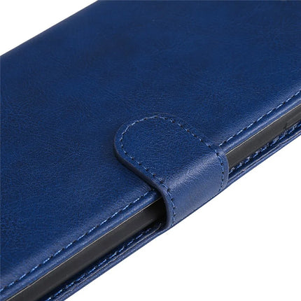 For Google Pixel 9a Case Solid Color Leather Mobile Cover Wallet Stand with Strap