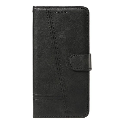 For Google Pixel 9a Case Flip Wallet T-Shape Lines Leather Phone Cover