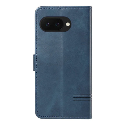 For Google Pixel 9a Case Flip Wallet T-Shape Lines Leather Phone Cover