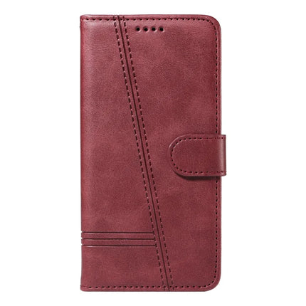 For Google Pixel 9a Case Flip Wallet T-Shape Lines Leather Phone Cover