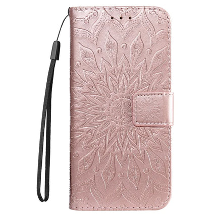 For Google Pixel 9a Case Sunflower Leather Wallet Phone Cover