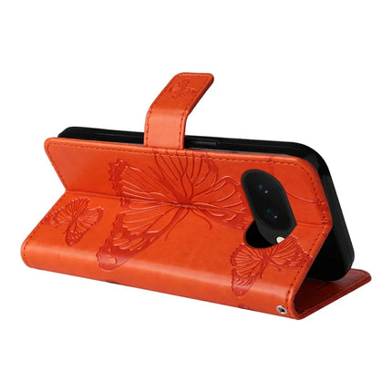 For Google Pixel 9a Case Butterfly Leather Phone Cover