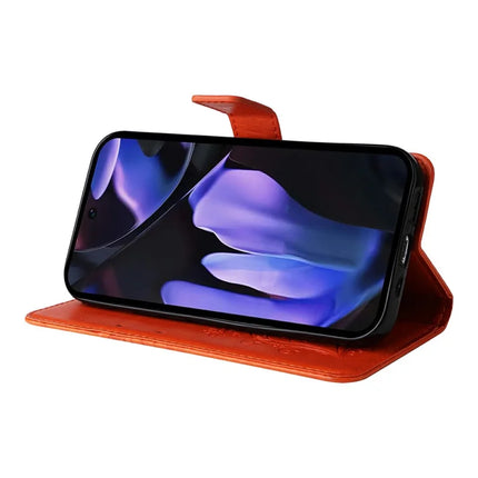 For Google Pixel 9a Case Butterfly Leather Phone Cover