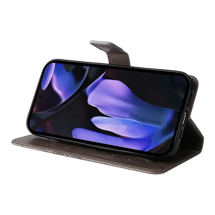 For Google Pixel 9a Case Butterfly Leather Phone Cover