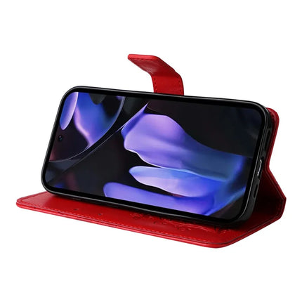 For Google Pixel 9a Case Butterfly Leather Phone Cover