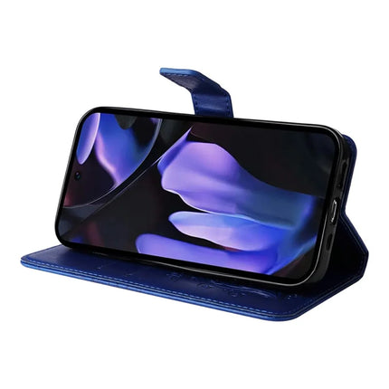 For Google Pixel 9a Case Butterfly Leather Phone Cover
